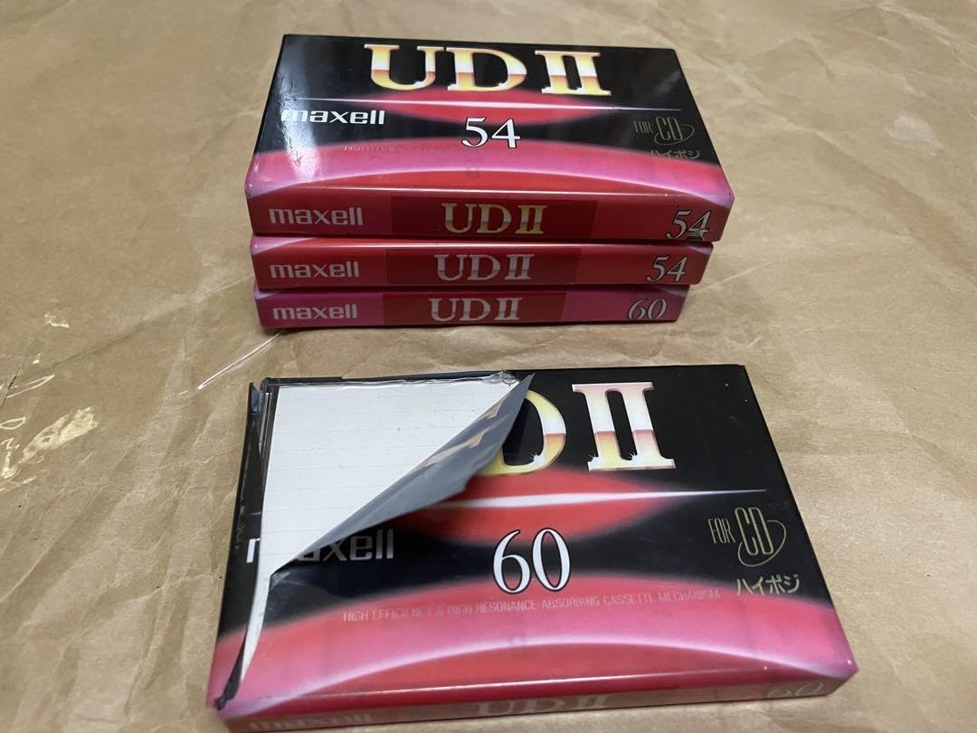 Maxell l UD 60min/オーディオカセットテープ　2/2 Maxell l UD 60min/オーディオカセットテープ 2/2 Maxell l UD 60min